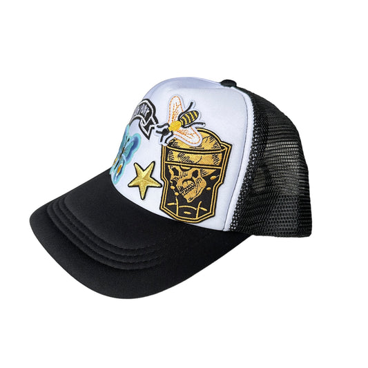 CABAS: ONE MORE ROUND Trucker Patch Hat - FREE SHIPPING!