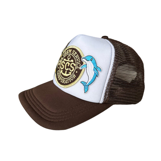 CABAS: OCEAN MAN Trucker Patch Hat - FREE SHIPPING!