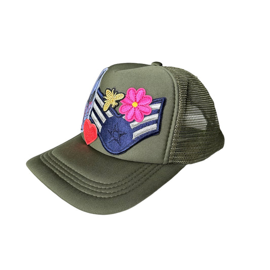 CABAS: CROOKED TEETH Trucker Patch Hat - FREE SHIPPING!