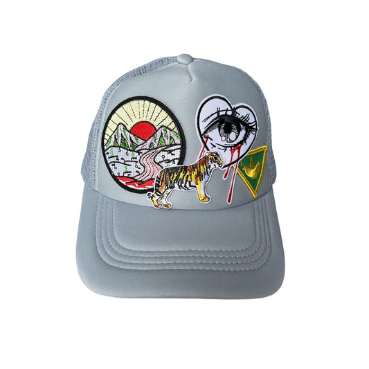 CABAS: EYE OF THE TIGER Trucker Patch Hat - FREE SHIPPING!