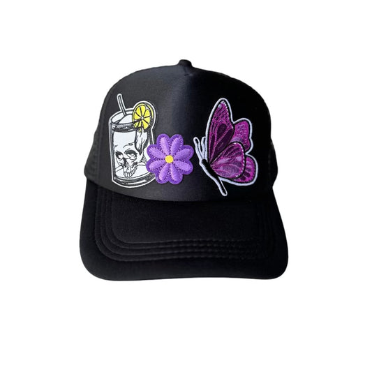 CABAS: PURPLE PILLS Trucker Patch Hat - FREE SHIPPING!