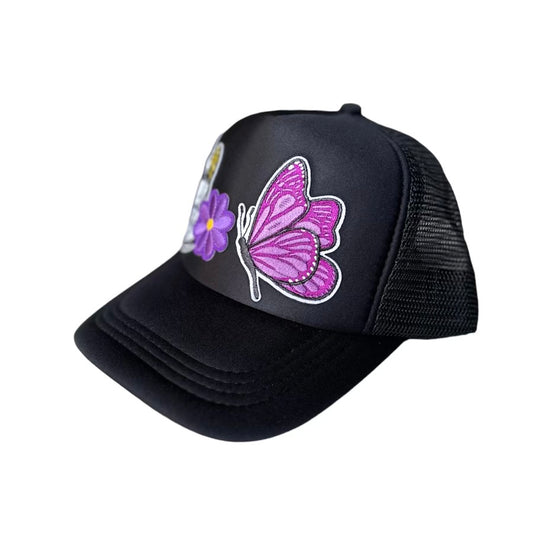 CABAS: PURPLE PILLS Trucker Patch Hat - FREE SHIPPING!