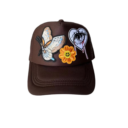 CABAS: BUTTERFLY WINGS Trucker Patch Hat - FREE SHIPPING!