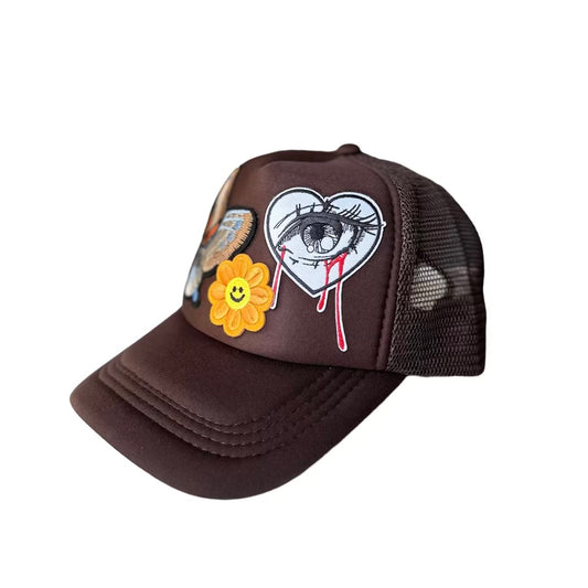 CABAS: BUTTERFLY WINGS Trucker Patch Hat - FREE SHIPPING!