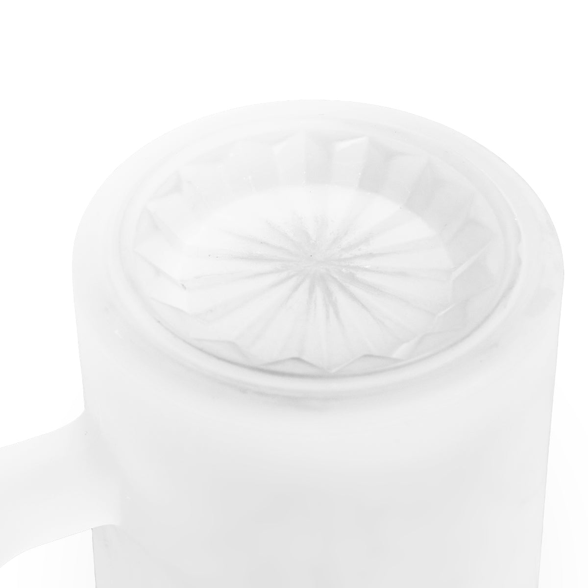 CABAS: THUNDER Frosted Glass Beer Mug (16oz)