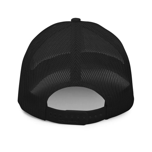 CABAS: BLACKOUT Puff Embroider Trucker Cap