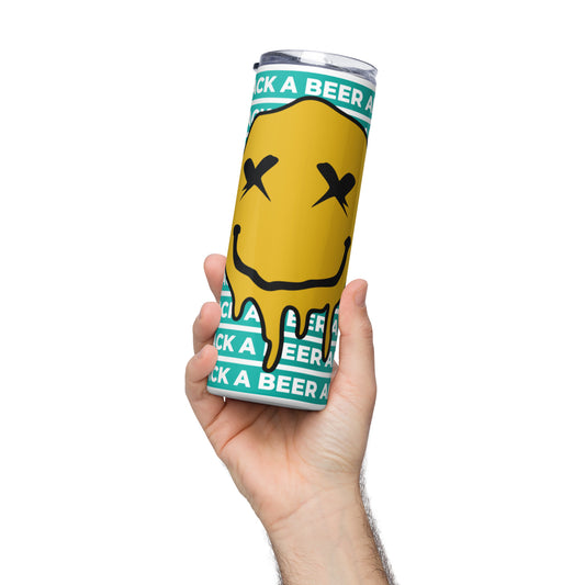 CABAS: DRUNK SMILE Stainless Steel Tumbler (20oz)