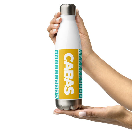CABAS: DRUNK SMILE Stainless Steel Water Bottle (17oz)