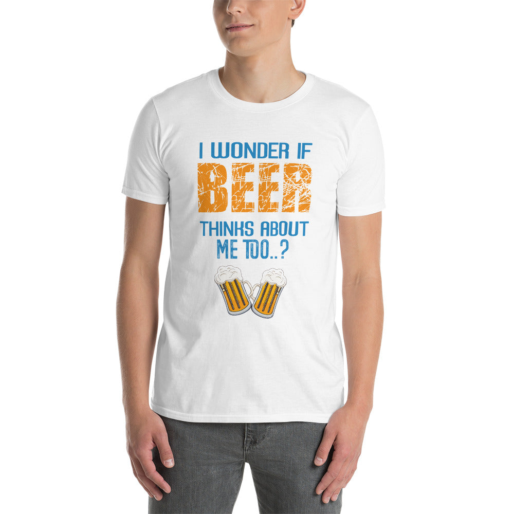 THINK BEER Short-Sleeve Unisex T-Shirt
