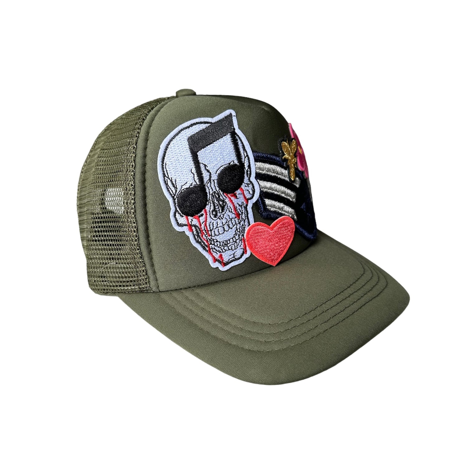 CABAS: CROOKED TEETH Trucker Patch Hat - FREE SHIPPING!