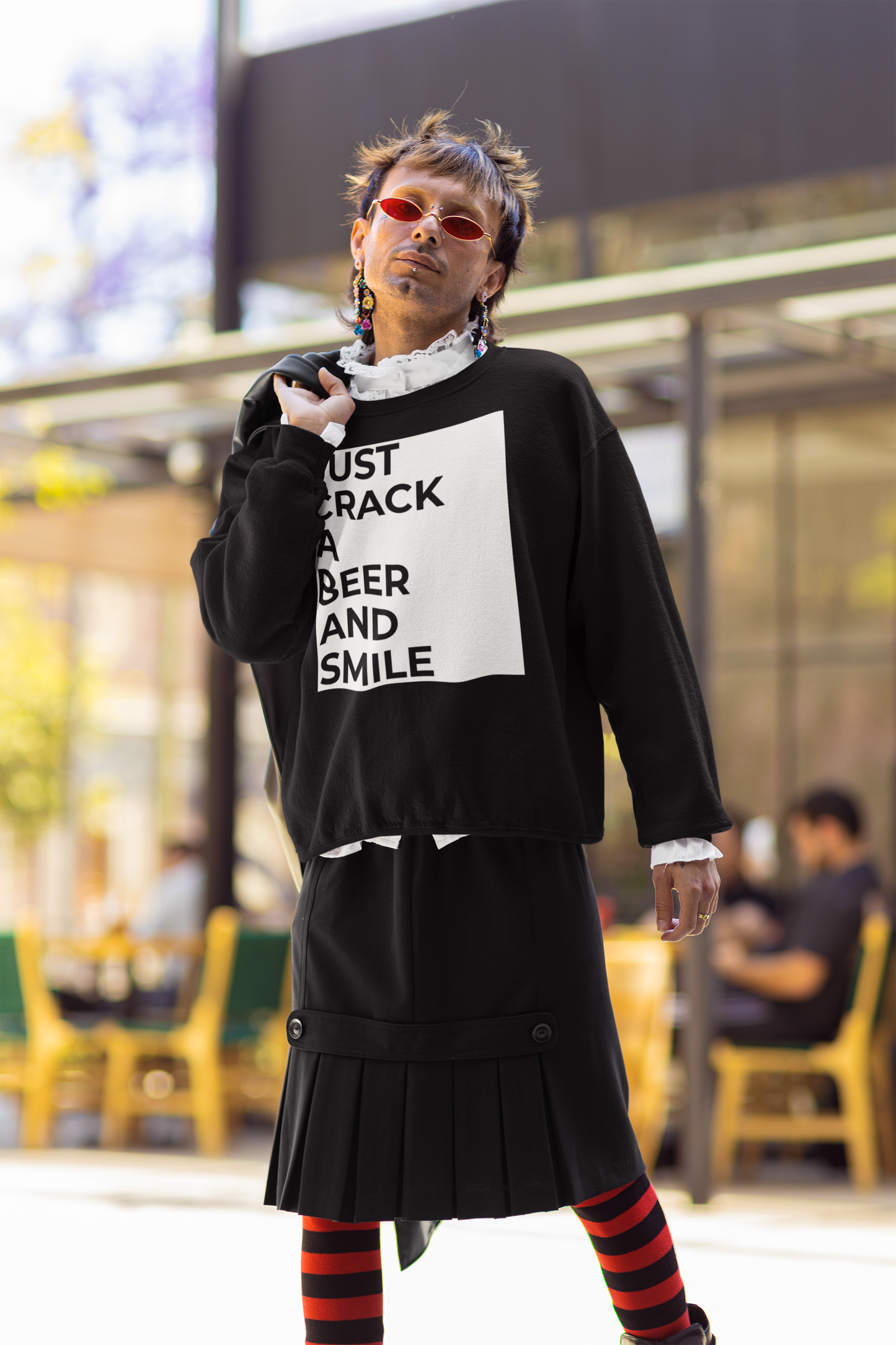 CABAS: JUST CABAS Unisex Crewneck Sweatshirt