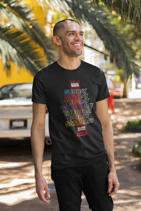CABAS: DRINK+REPEAT T-Shirt