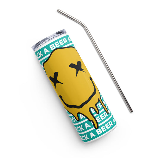 CABAS: DRUNK SMILE Stainless Steel Tumbler (20oz)
