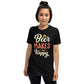 BEER = HAPPY Short-Sleeve Unisex T-Shirt