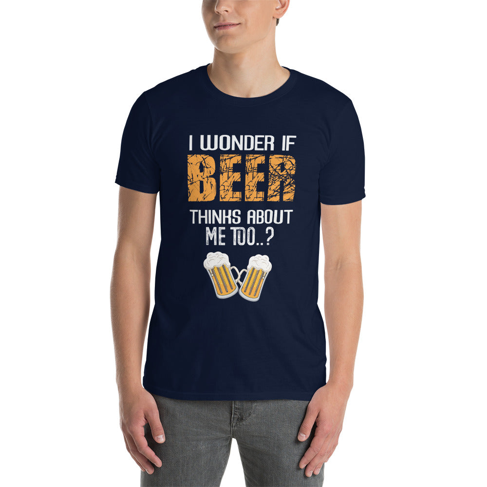 THINK BEER Short-Sleeve Unisex T-Shirt