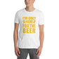 CABAS: HERE FOR BEER Short-Sleeve Unisex T-Shirt