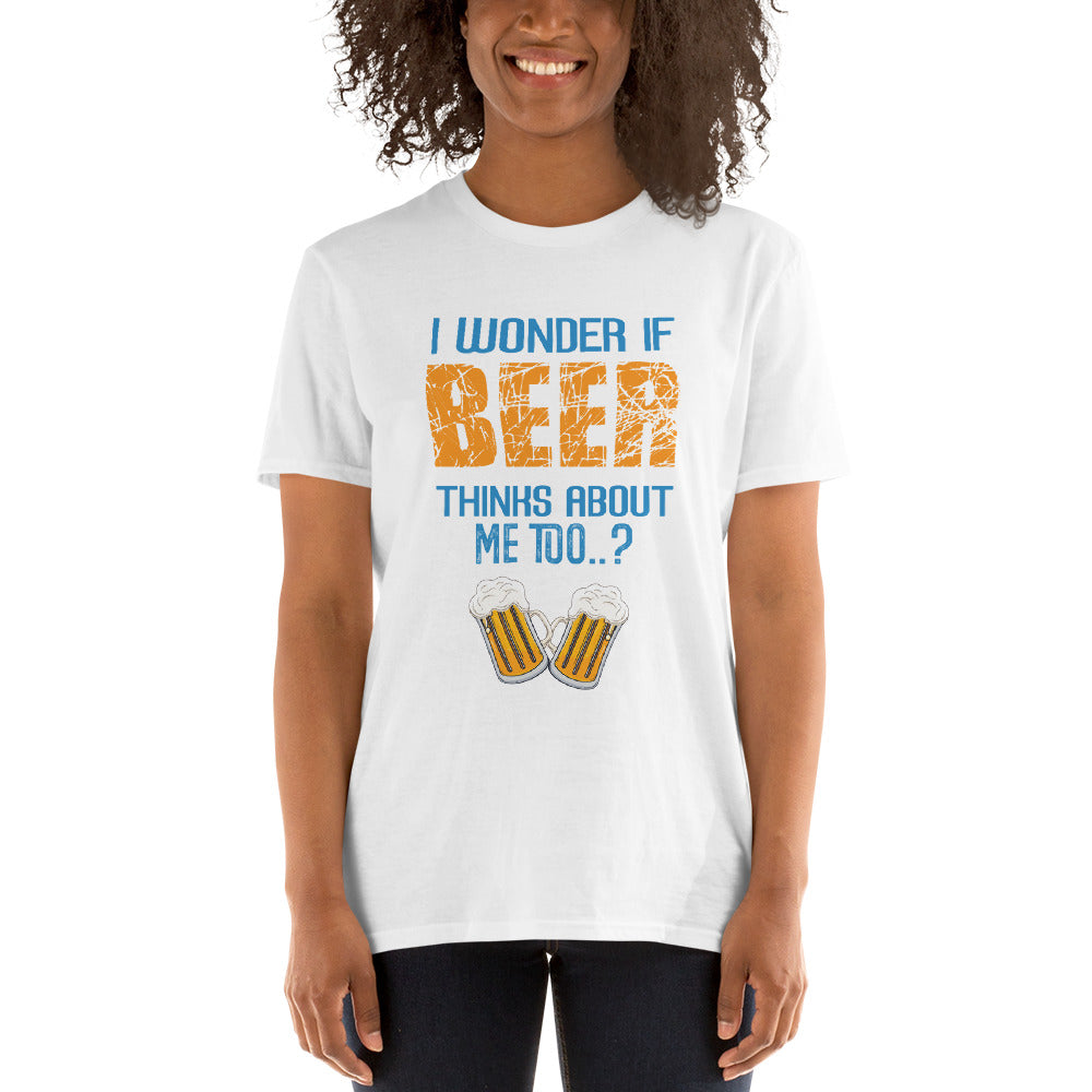 THINK BEER Short-Sleeve Unisex T-Shirt