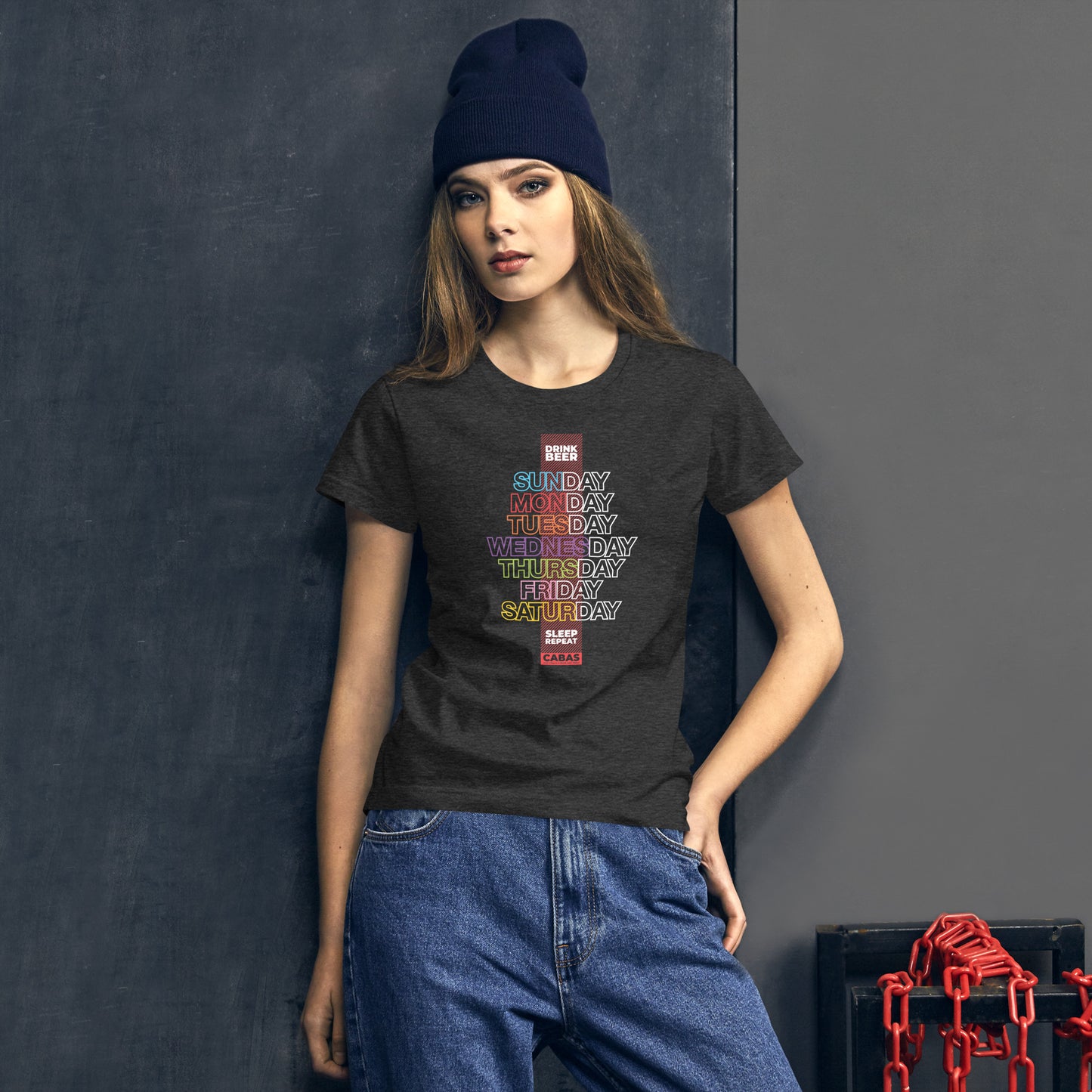 CABAS: DRINK+REPEAT T-Shirt